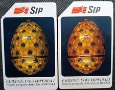 Schede Telefoniche Sip G 105 "Faberge' Uova Imperiali" Varietà Colori.