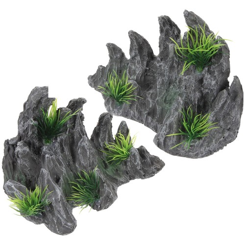 Pietra per acquario resina - per,
