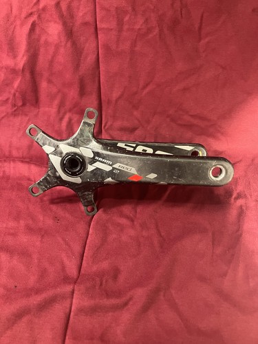 Guarnitura sram rossa fibra - guarnitura,