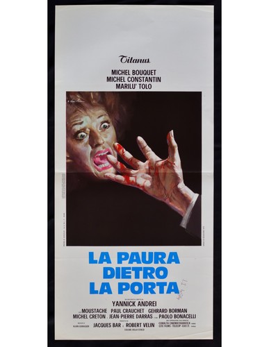 Locandina paura dietro la - la,