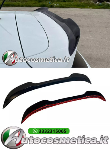 Spoiler nero lucido tetto - nero,