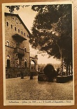 Cartolina di Vallombrosa  "Saltino - Castello d'Acquabella" Viaggiata anno  1938