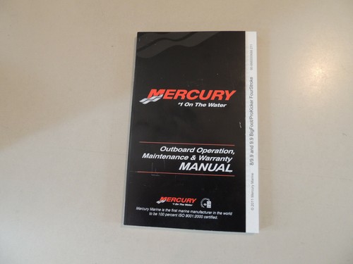 2011 mercury 9 hp - 9.9,