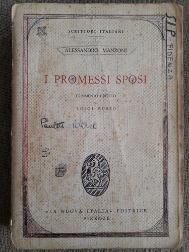 Libro promessi sposi - i,