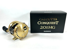 Mulinello Shimano 21 CALCUTTA CONQUEST 201HG Sinistro 6.5 Casting Nuovo con scatola