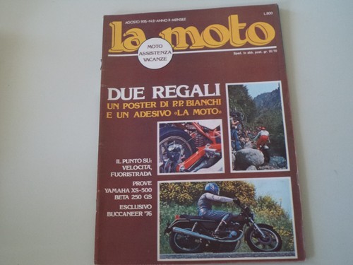 Moto 1976 yamaha xs - 8/1976,