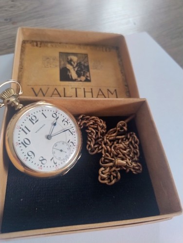 Raro orologio tasca - da, waltham
