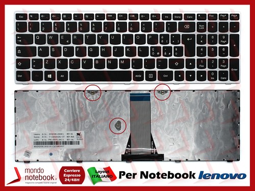 Tastiera italiana lenovo frame - italiana,