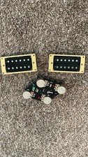 Gibson 490 R & T Open Face Pickup's and PCB Board from 2020 LP Salvaged Guitar