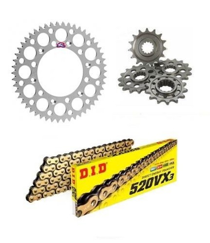 Kit catena pignone argento - pignone,