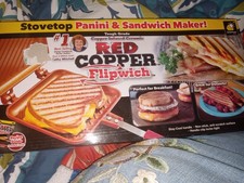 Paninoera piano cottura rame