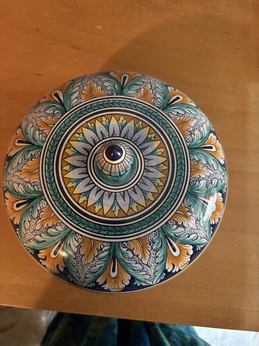 Biscottiera maiolica di - in,