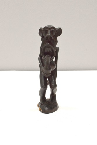 Statua fetish shetani ebano - statua,