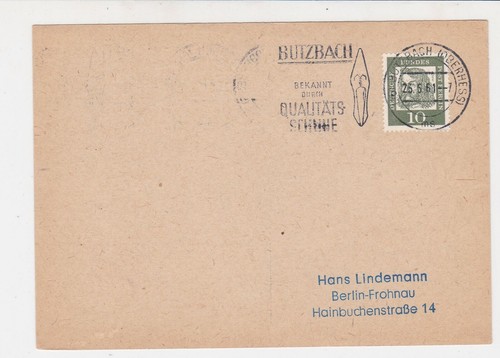 Ddr 1961 butzbach oberhess - ddr,