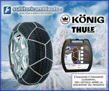 Catene da neve mod.090 THULE KONIG 9MM mod E9