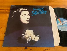 LP  UK 1985 Billie Holiday – The Legend Of Billie Holiday