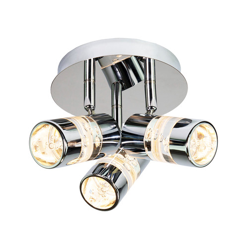 Faretto bagno cromato - , con