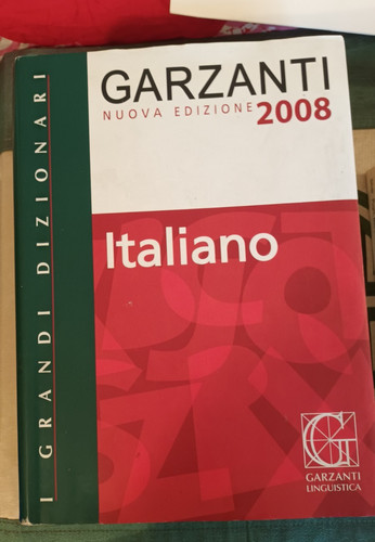 Dizionario garzanti italiano - dizionario,