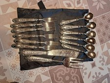 SET 7 POSATE ARGENTO A800 da
