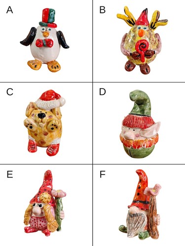 Lotto pezzi natale in - pezzi, di