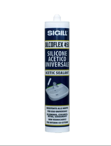 Silicone acetico trasparente - silicone,