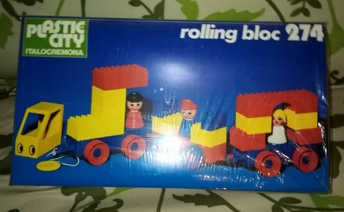 Vintage plastic city - vintage,