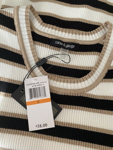Maglione canotta cable - cable, &