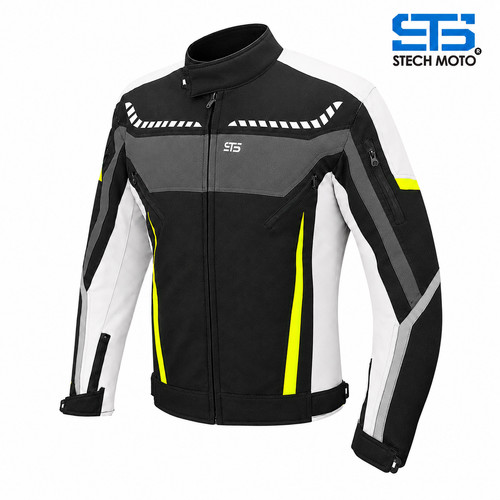 Moto giacca tessuto - moto,