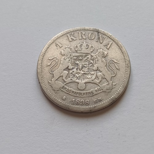 Svezia korona 1808 silver mb - korona,