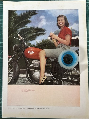 Rara pubblicità moto - rara,