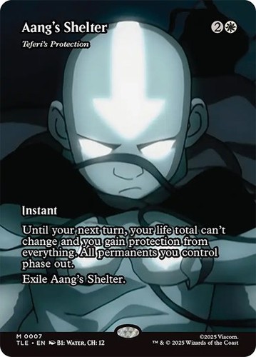 Aang shelter teferi - aang's, teferi's