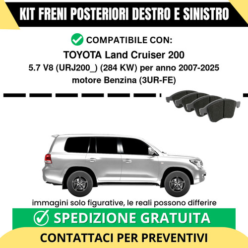 Pastiglie freno posteriori - pastiglie,