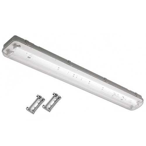 Plafoniera stagna led completa - plafoniera,