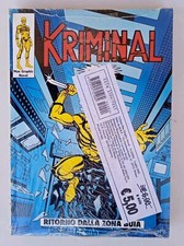 Kriminal Ritorno dalla Zona Buia 1 e 2. Max Graphic Novel 2005. Nuovo blisterato