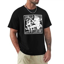 Tee shirt rock gorilla - tee-shirt,