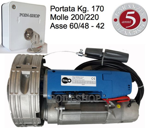 Motore serranda con - motore,