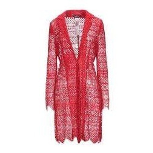 Giacca cardigan lunga - , pizzo
