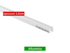 Profilo canalina a U in