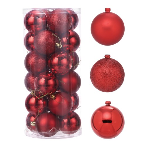 24pcs palline natale albero - palline,