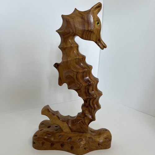 Cavalluccio marino legno - marino, in