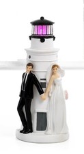 Cake Topper Sposi e Faro