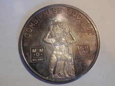 Medaglia Combipress 800 pressa idraulica 1200 tonnellate Milano 70mm