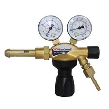 RIDUTTORE DI PRESSIONE GCE BASECONTROL CON 2 MANOMETRI PER GAS ARGON/MISCELA 24L