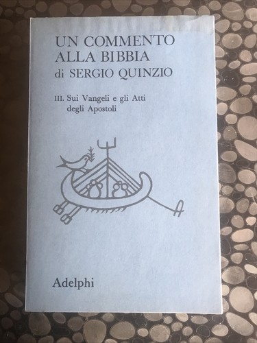 Sergio quinzio commento - sergio, un
