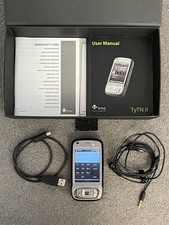 Smartphone HTC TYTN II Windows sbloccato nella scatola originale con auricolare e caricatore USB