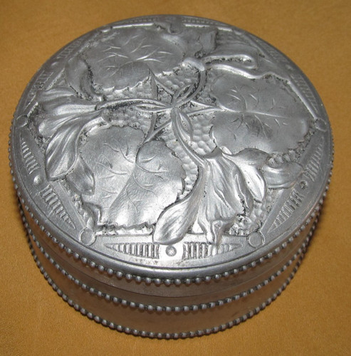 Antica scatola polvere riso - antica,