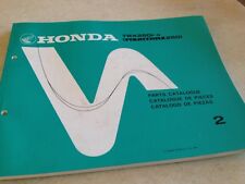 Honda part list TRX250 quad