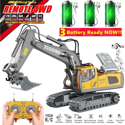 Escavatore telecomando 4wd - escavatore,