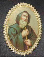 Santino Antico con Pizzo - San Francesco di Paola (Ovale Anonimo)