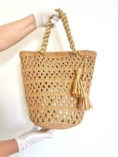 Rafia naturale borsa a